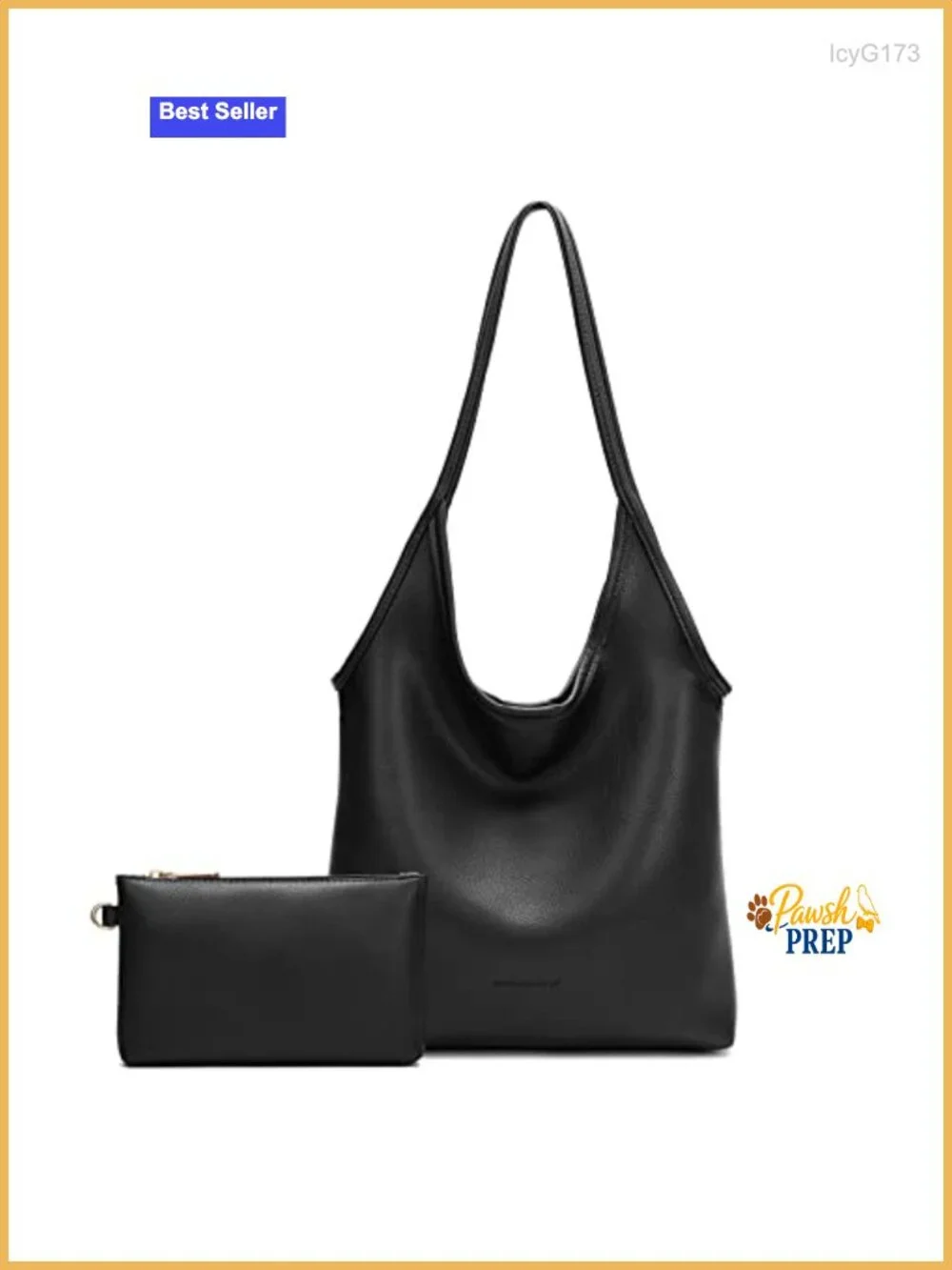 Slouchy Hobo Bag Women Faux Leather Shoulder Purse Large